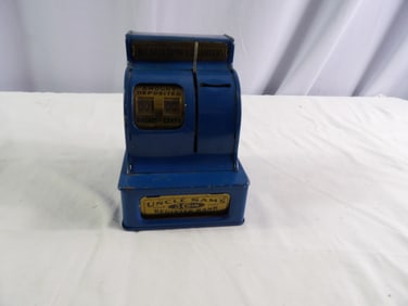 Uncle Sam 3-Coin Register Bank