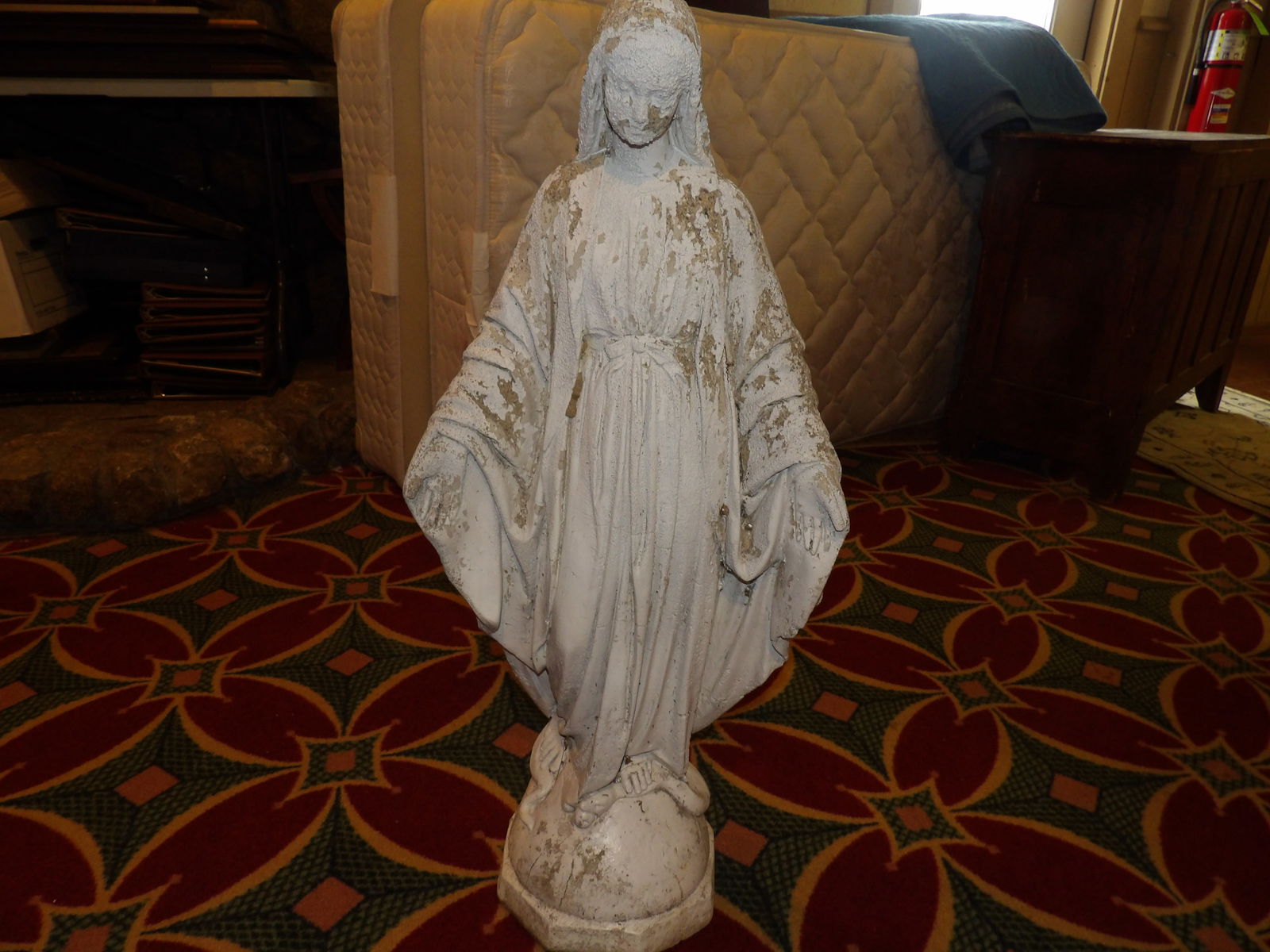 Concrete Outdoor Statue (1 of 3)