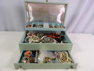 Large Lot of Costume Jewelry