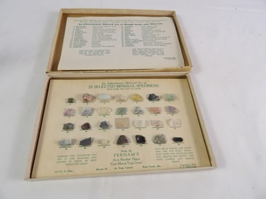 28 Pcs. Mineral Specimens