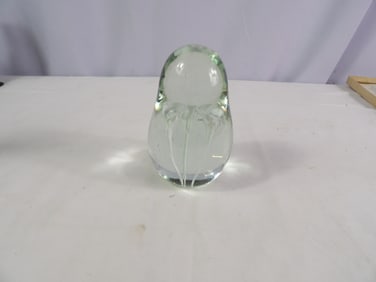 Solid Glass Paperweight