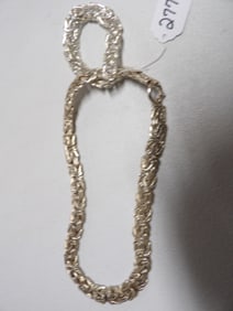 Sterling Silver Necklace and Bracelet