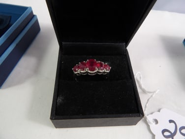 Mahalad Ruby 5- Stone Ring