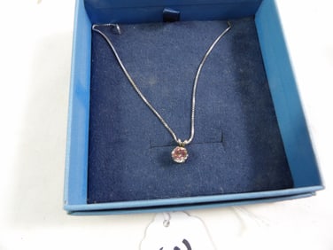 Mystic Topaz Strawberry Moon Sterling Silver Necklace