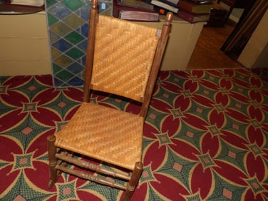 Childs Woven Seat Rocker