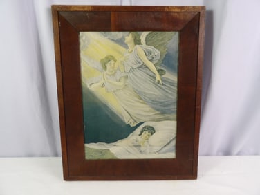 Child's Prayer to Angels Print