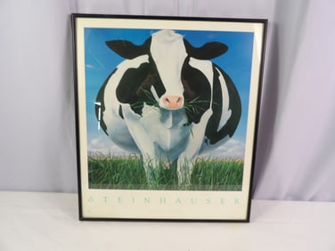 Steinhauser Round Cow Print