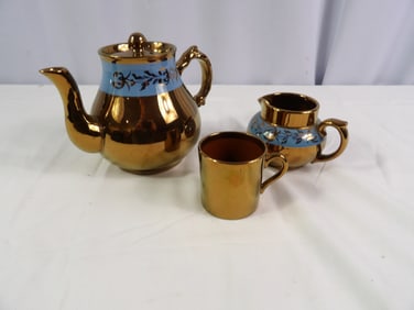 3 Pcs- Gibson Blue Band Lustre