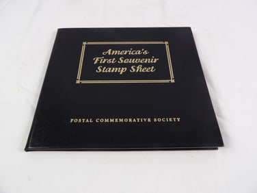 Postal Comm. Society-Americas First Souvenir Stamp Sheet