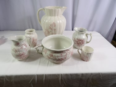 6-Pcs. Early Wash Basin Set