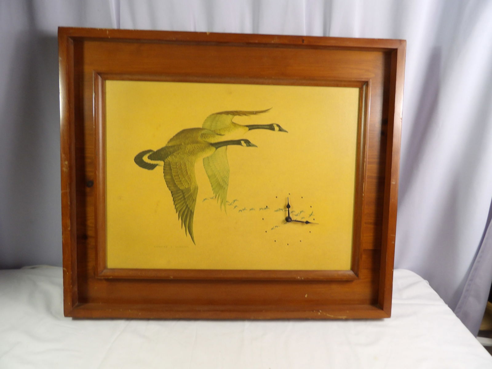 Goose Print Clock (1 of 4)