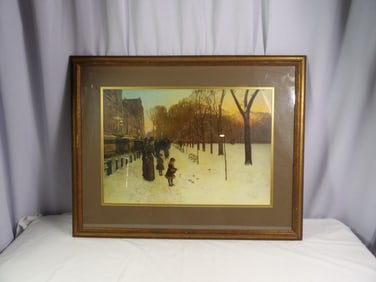 Childe Hassam " Boston in Everyday Twilight" Print