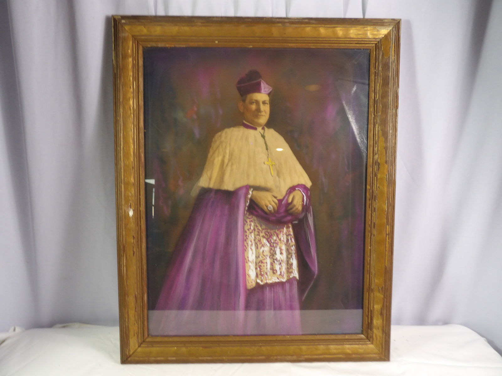 Early Painting of Cardinal (1 of 4)