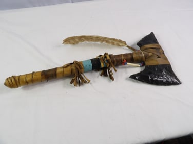 Early Knapped Glass Tomahawk