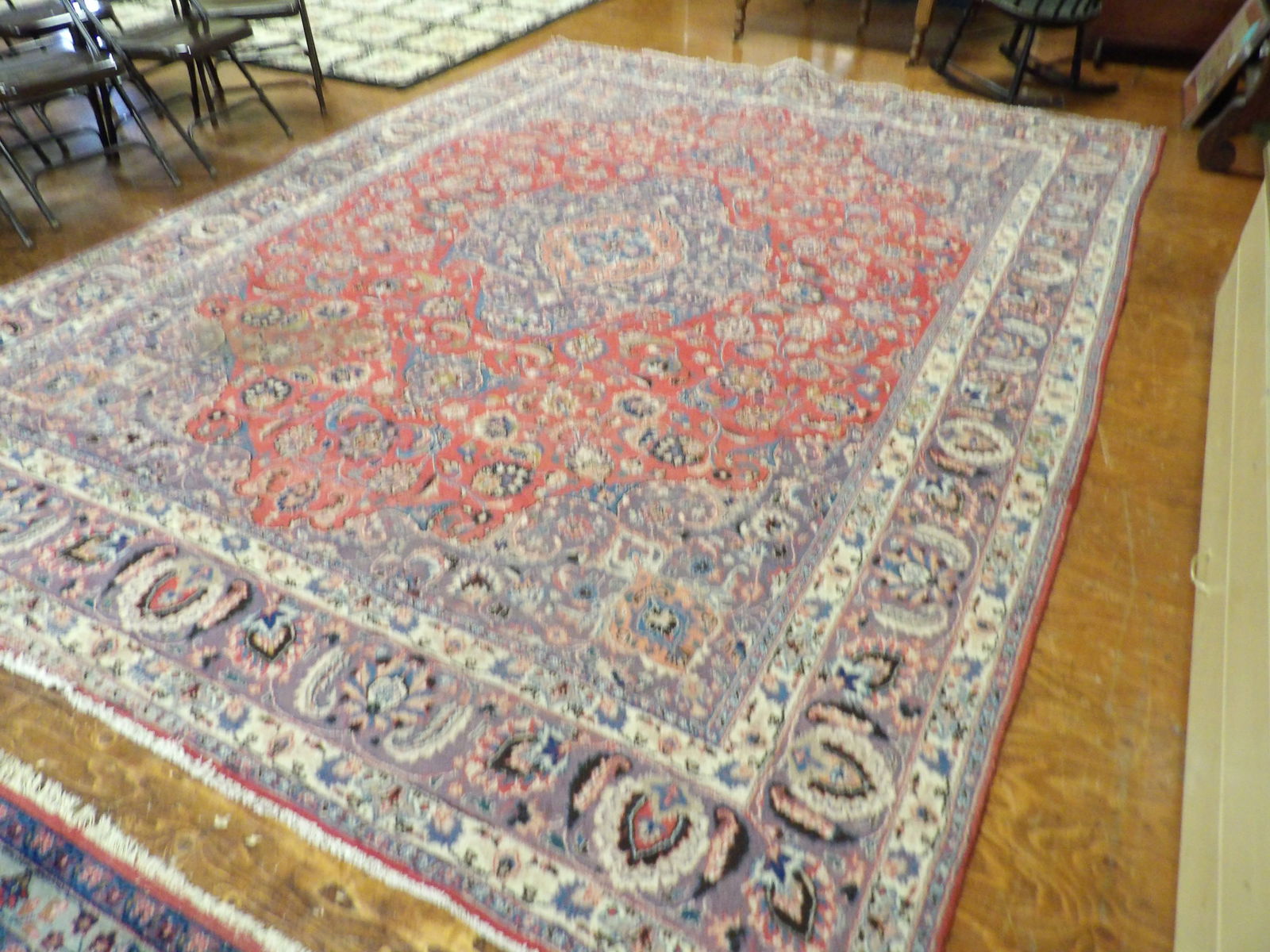 Large Woven Rug (1 of 4)