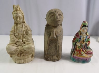 3 Pcs-Small Statues
