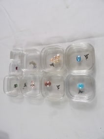 9 Pcs.- Cut Stones
