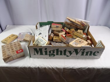 Rubber Stamp Lot