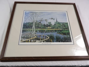 Signed Lars Larson Print