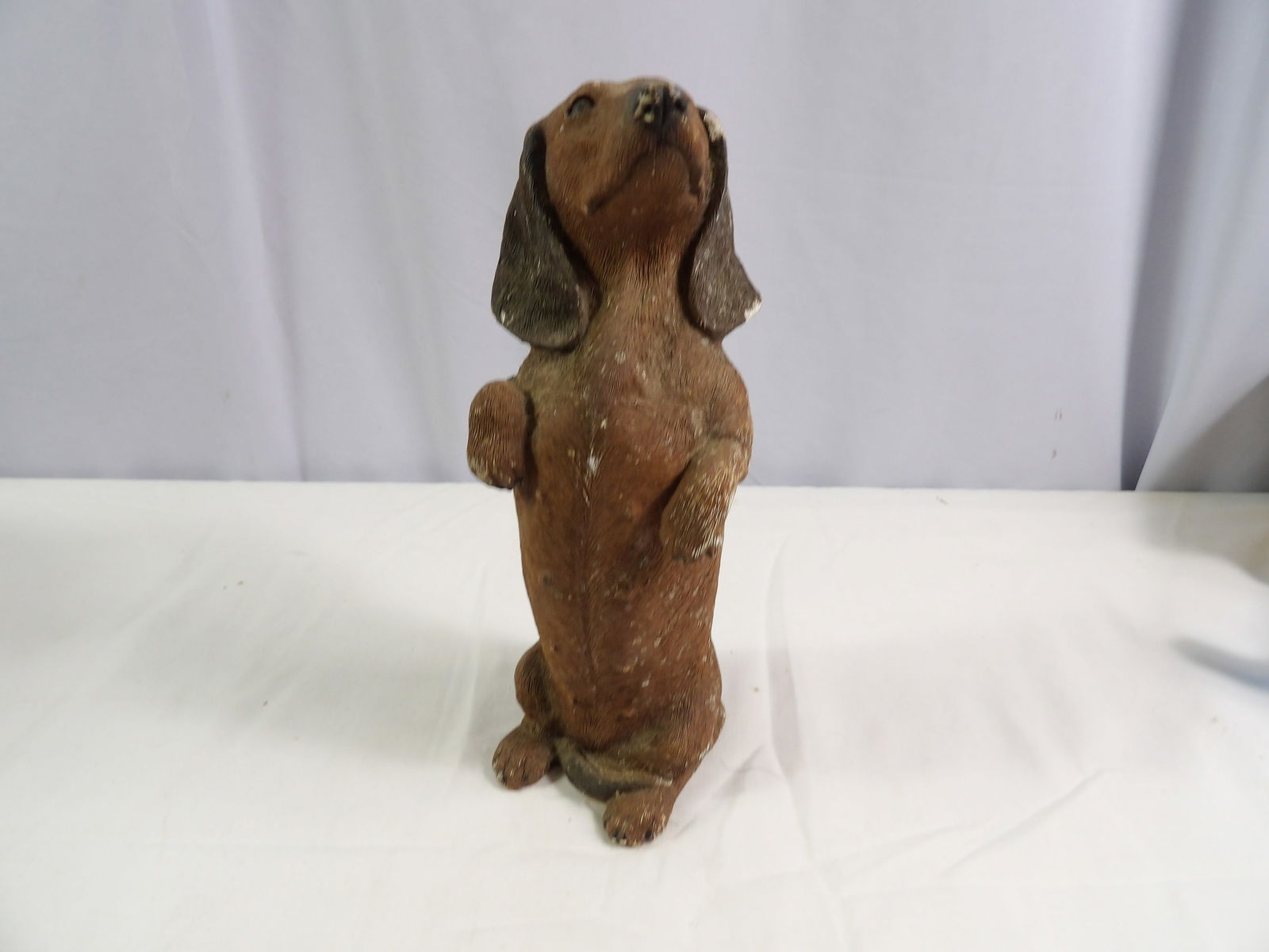 Red Dachshund Sculpture. (1 of 4)