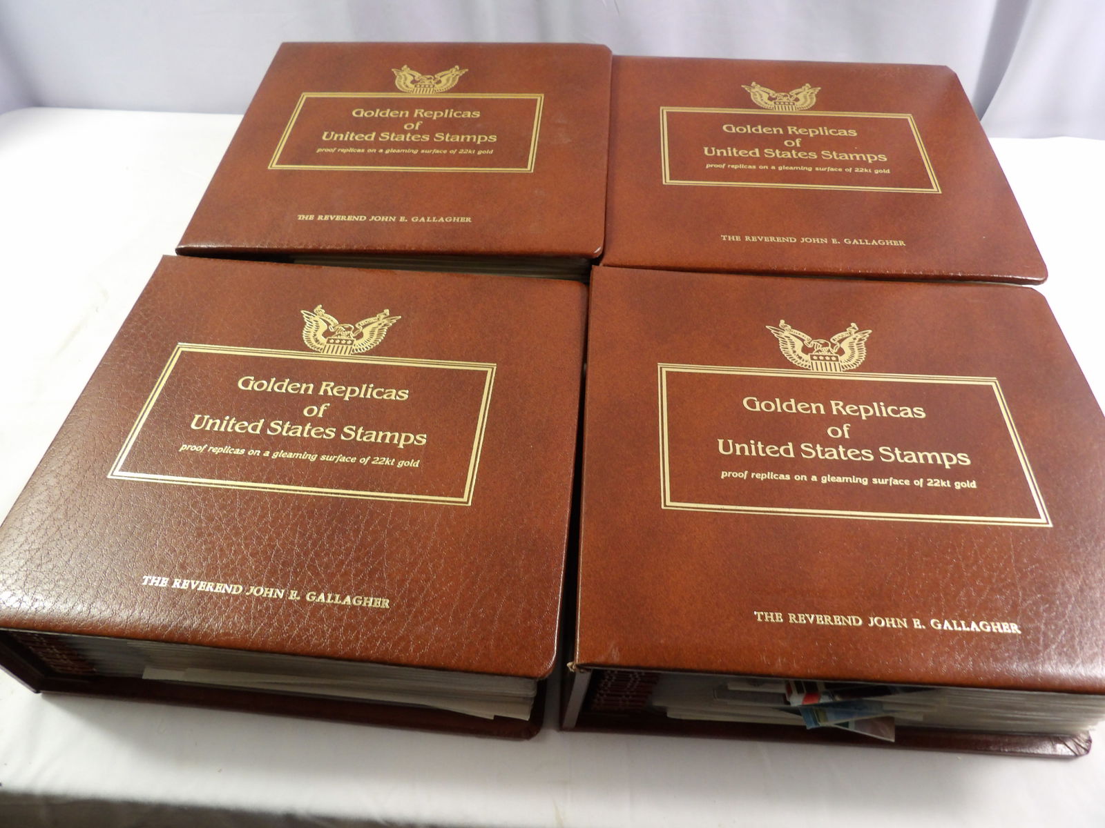 Postal Comm. Society-Golden Replicas of U.S. Stamps. (1 of 4)