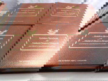 Postal Comm. Society-Golden Replicas of U.S. Stamps.