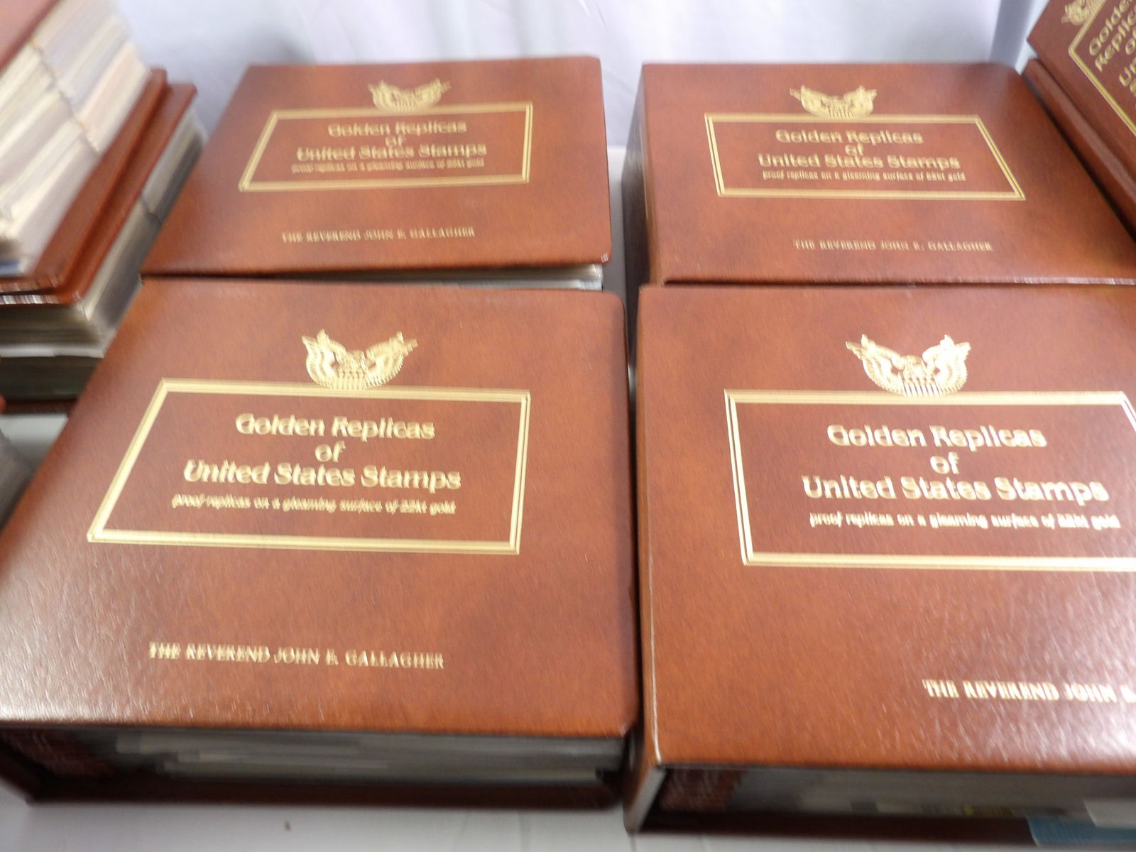 Postal Comm. Society-Golden Replicas of U.S. Stamps. (1 of 4)