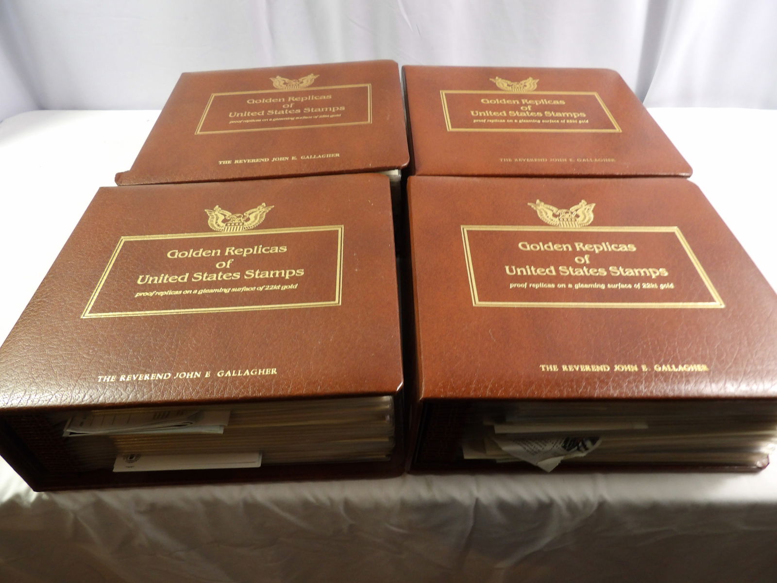 Postal Comm. Society-Golden Replicase of U. S. Stamps. (1 of 4)