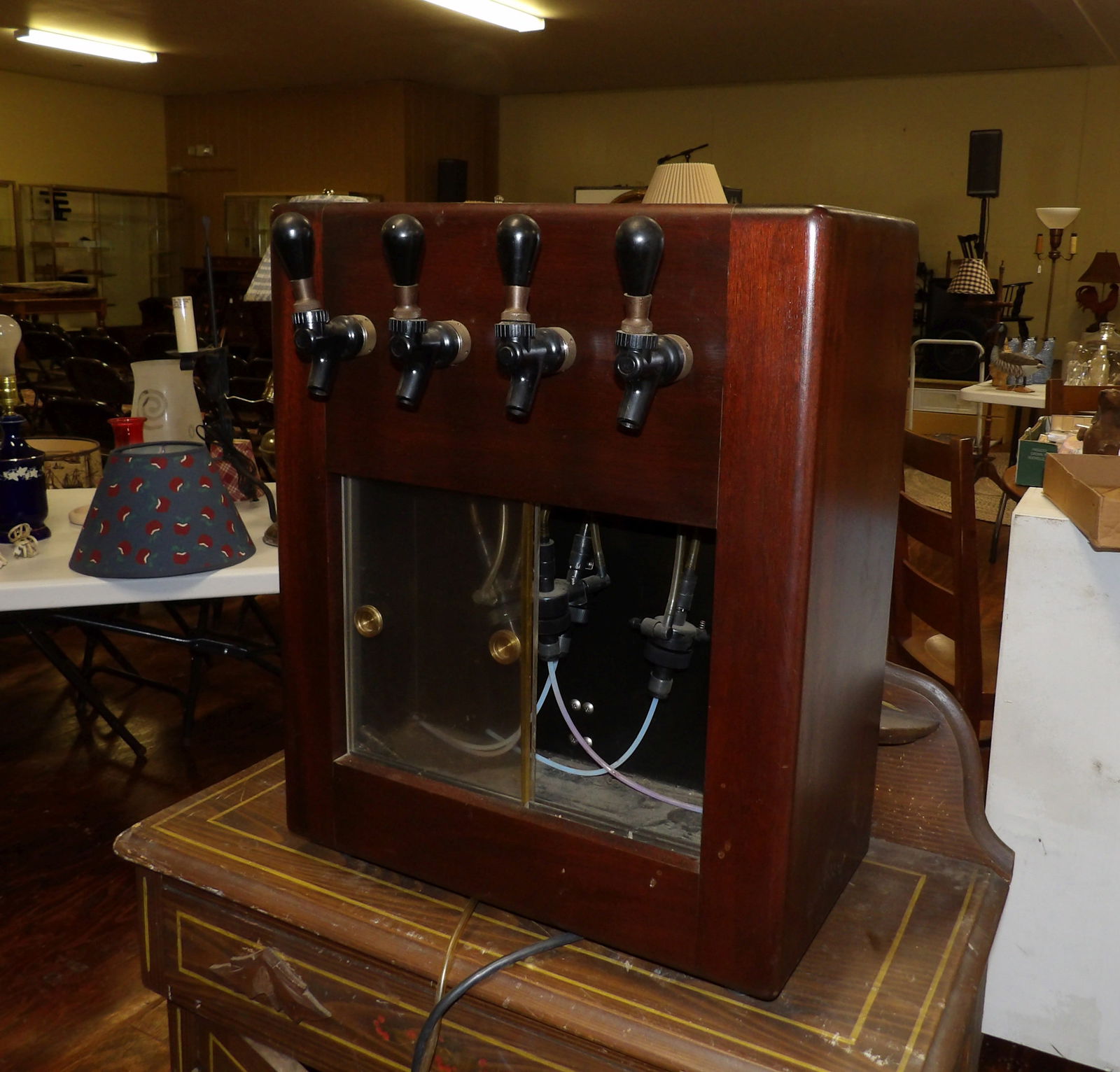 Wine Keeper: Wine Keeper. Made In Toronto, Canada. All measurements approximate. Please see photos for condition and details. Selling as is from 04281.