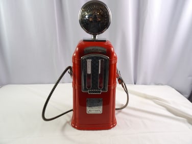 Early Bar Piece Shaped Like a Gas Pump