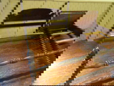 Nice Full Size Hardwood Bed