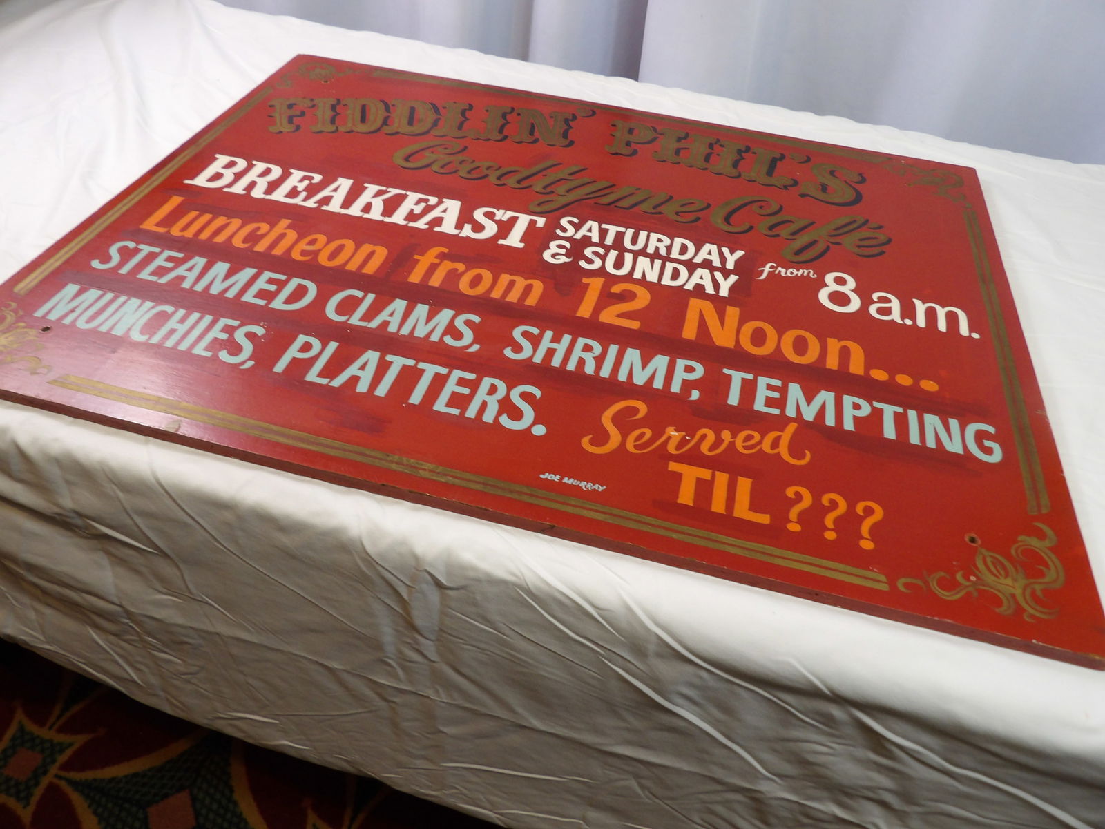 Hand Painted Sign - 3