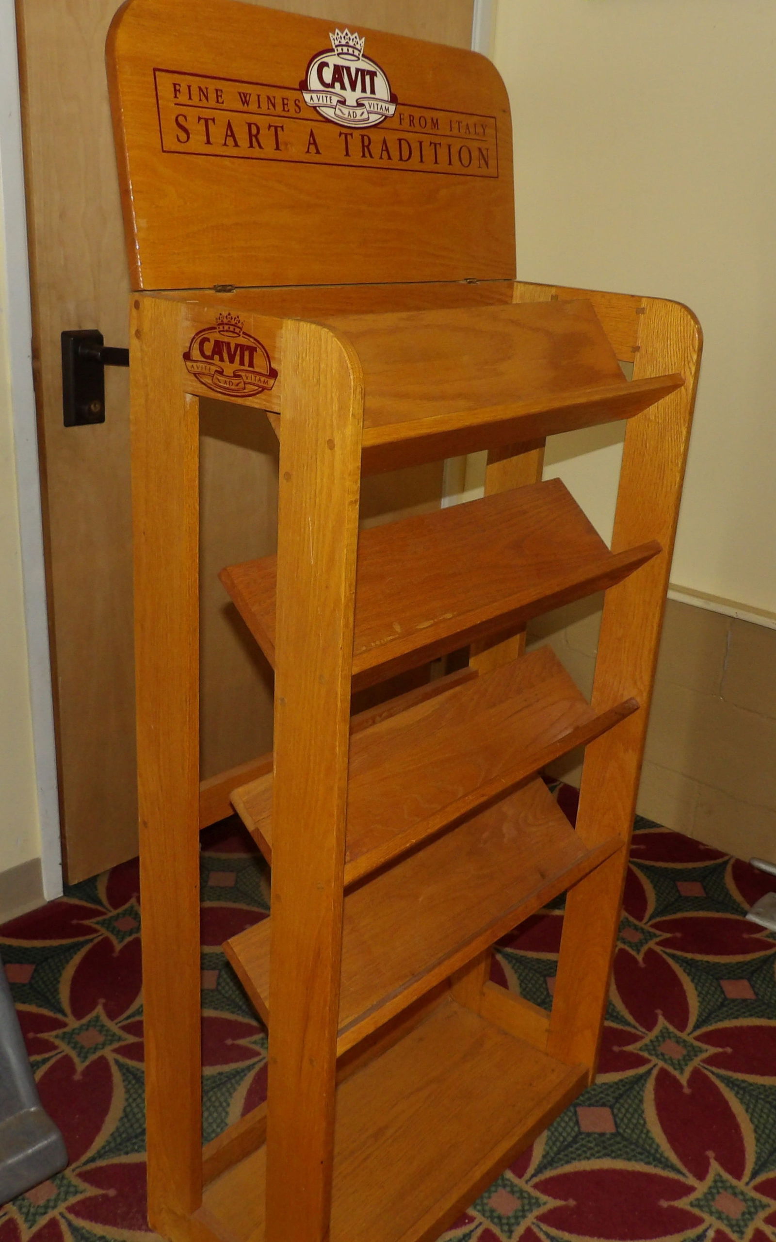 Oak Wine Rack - 3