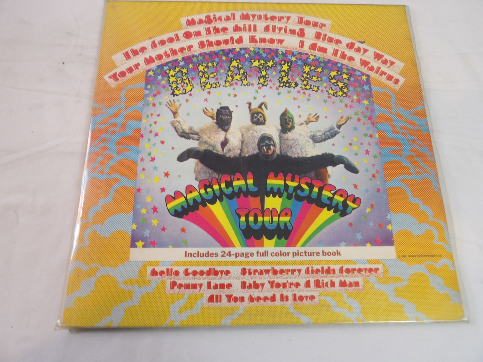 The Beatles "Magical Mystery Tour" LP: The Beatles "Magical Mystery Tour" LP. VG. All measurements approximate. Please see photos for condition and details. Selling as is from 04281.