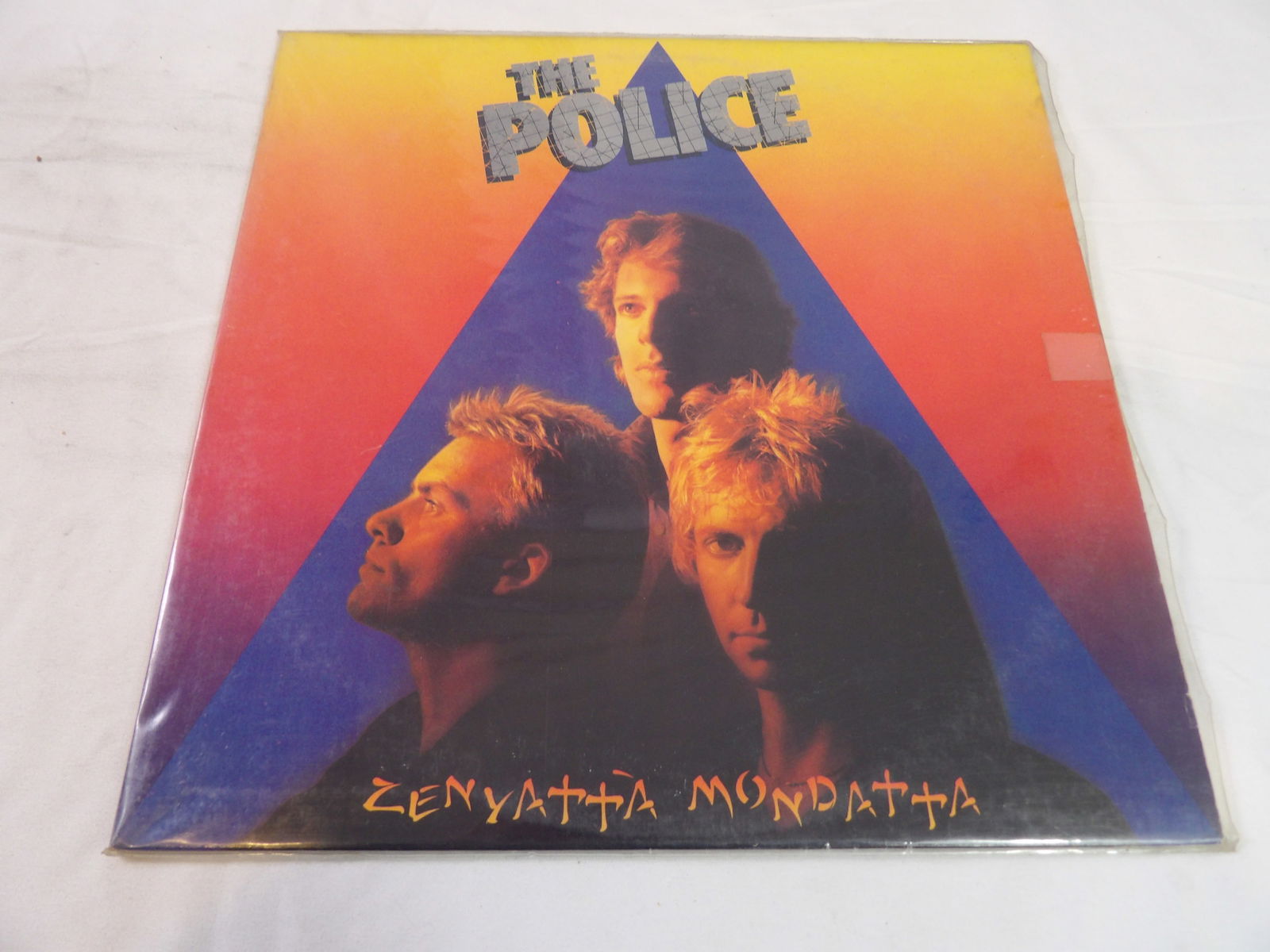 The Police "Zenyatta Mondatta" LP: The Police "Zenyatta Mondatta" LP. VG+. All measurements approximate. Please see photos for condition and details. Selling as is from 04281.