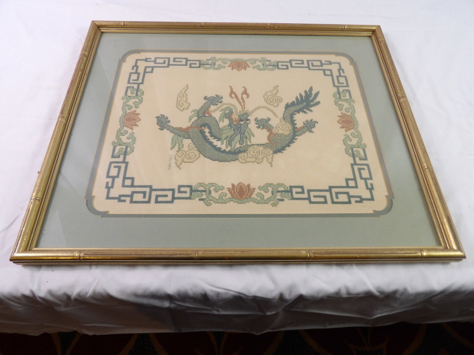 Needlepoint in Frame (1 of 4)