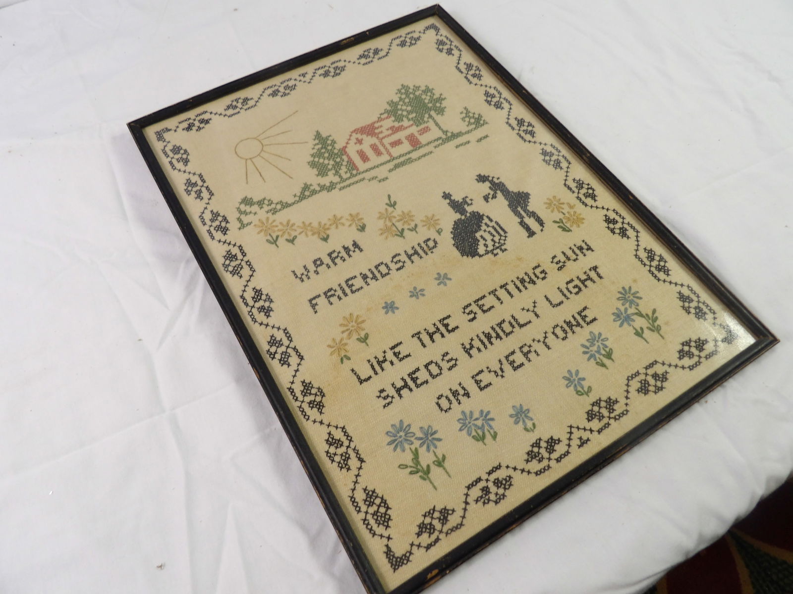 Framed Needlepoint - 3