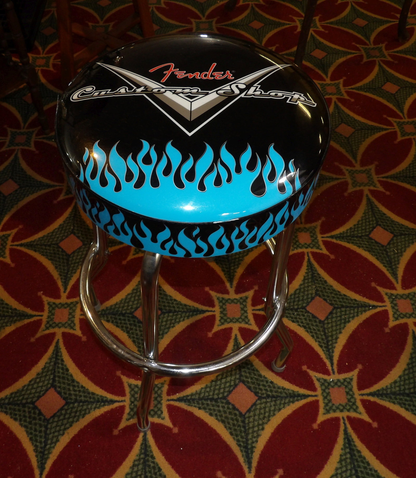 Fender Custom Stool: Fender Custom Shop Players Stool. (Has light wear.) All measurements approximate. Please see photos for condition and details. Selling as is from 04281.