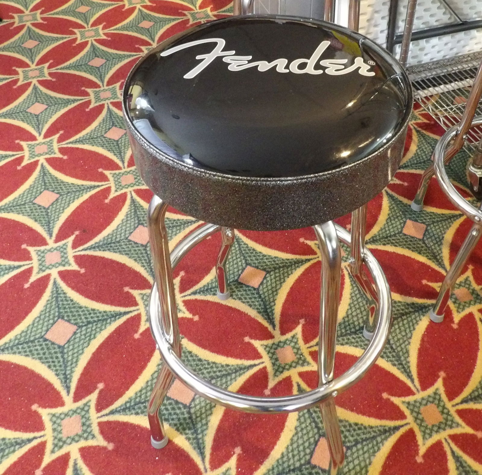Fender Players Stool: Fender Players Stool. Like New. All measurements approximate. Please see photos for condition and details. Selling as is from 04281.