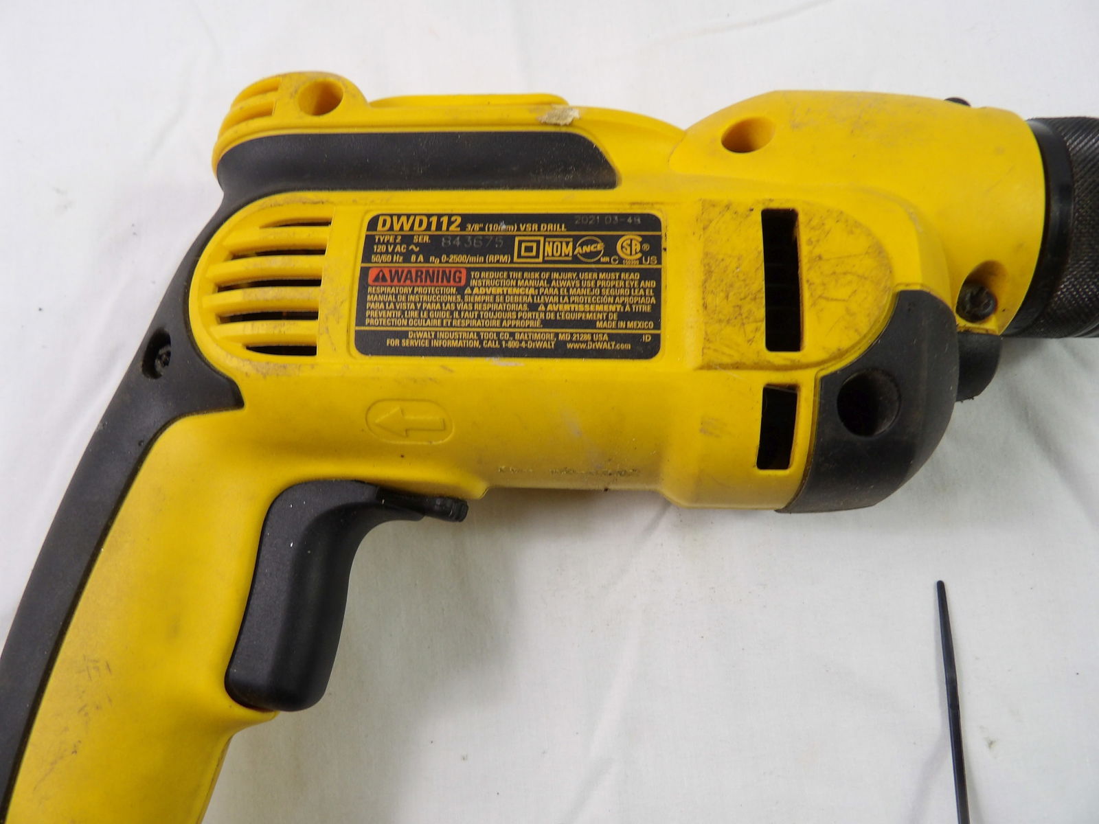 DeWalt Corded Drill - 2