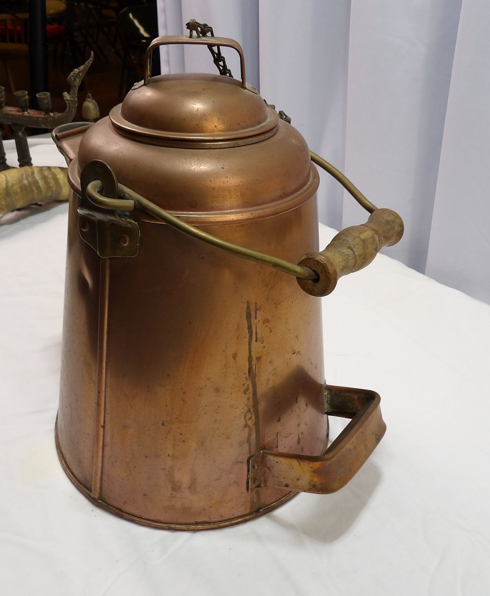 Early Copper Kettle - 3
