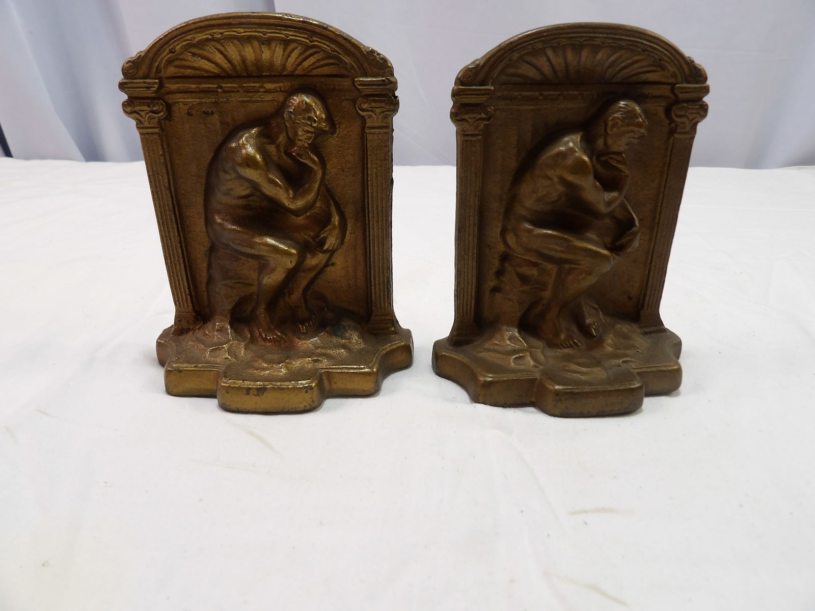 Pair of Brass Book Ends (1 of 4)
