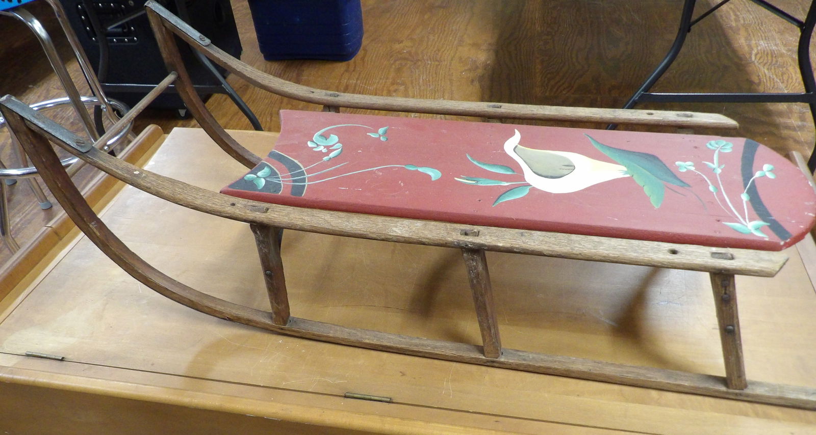 Painted Sled - 2