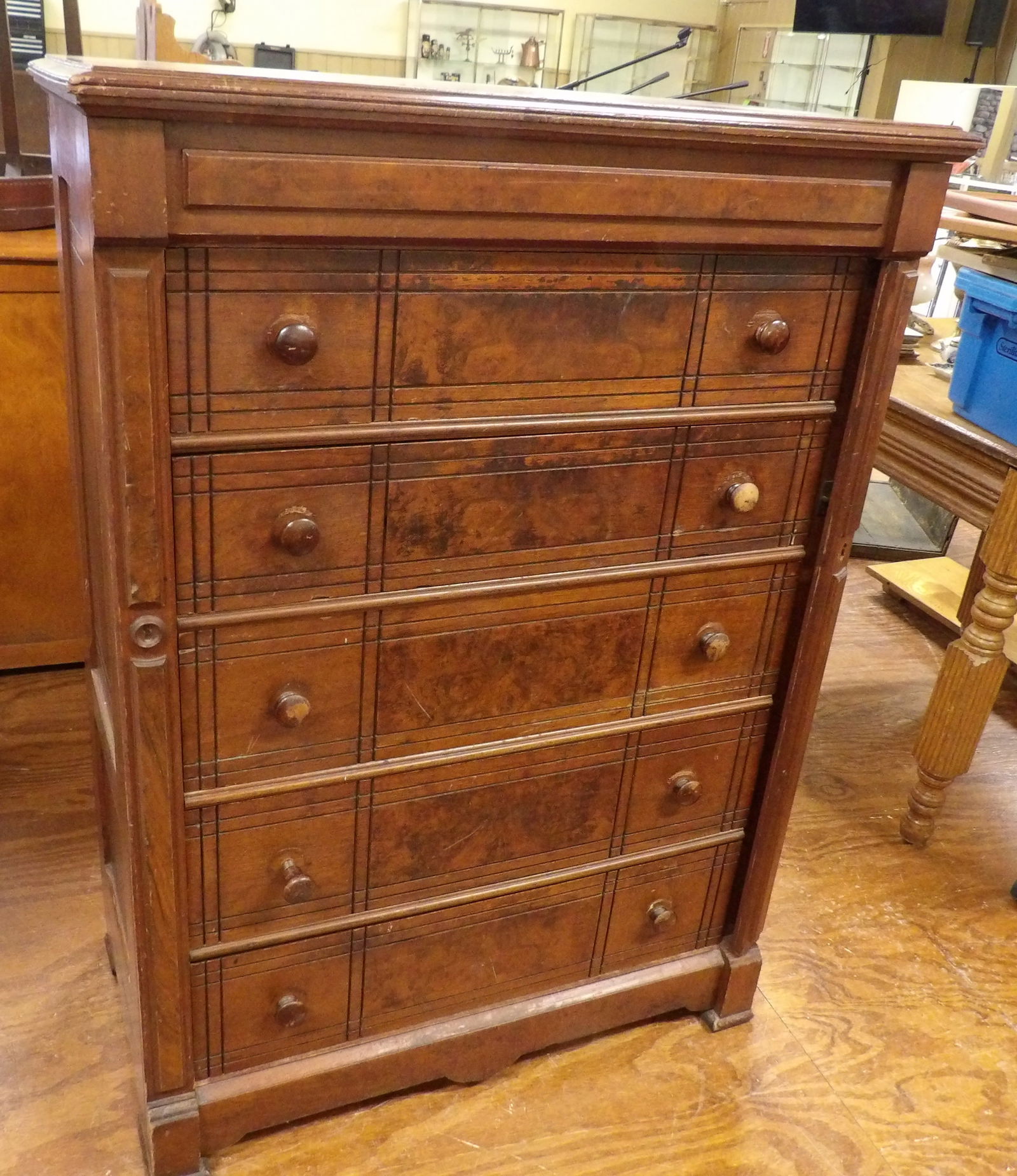 6 Drawer Gentleman's Chest (1 of 4)