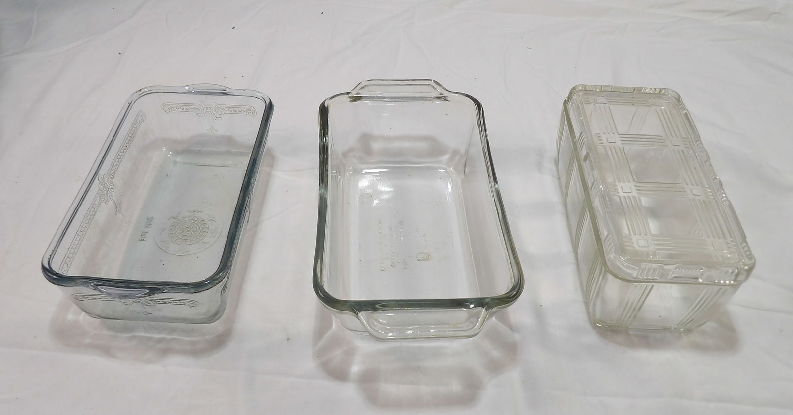 3 PCS-Clear Baking Dishes - 4