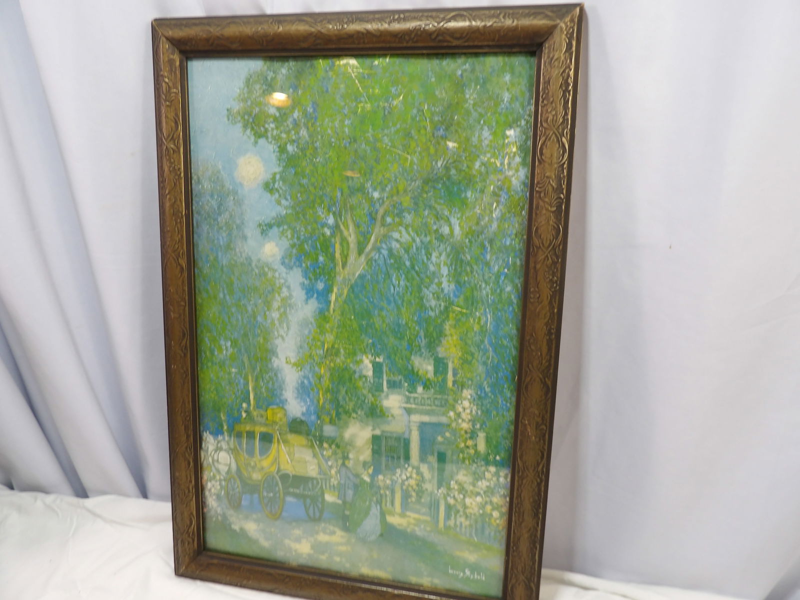 Framed Louis Seybold - 3