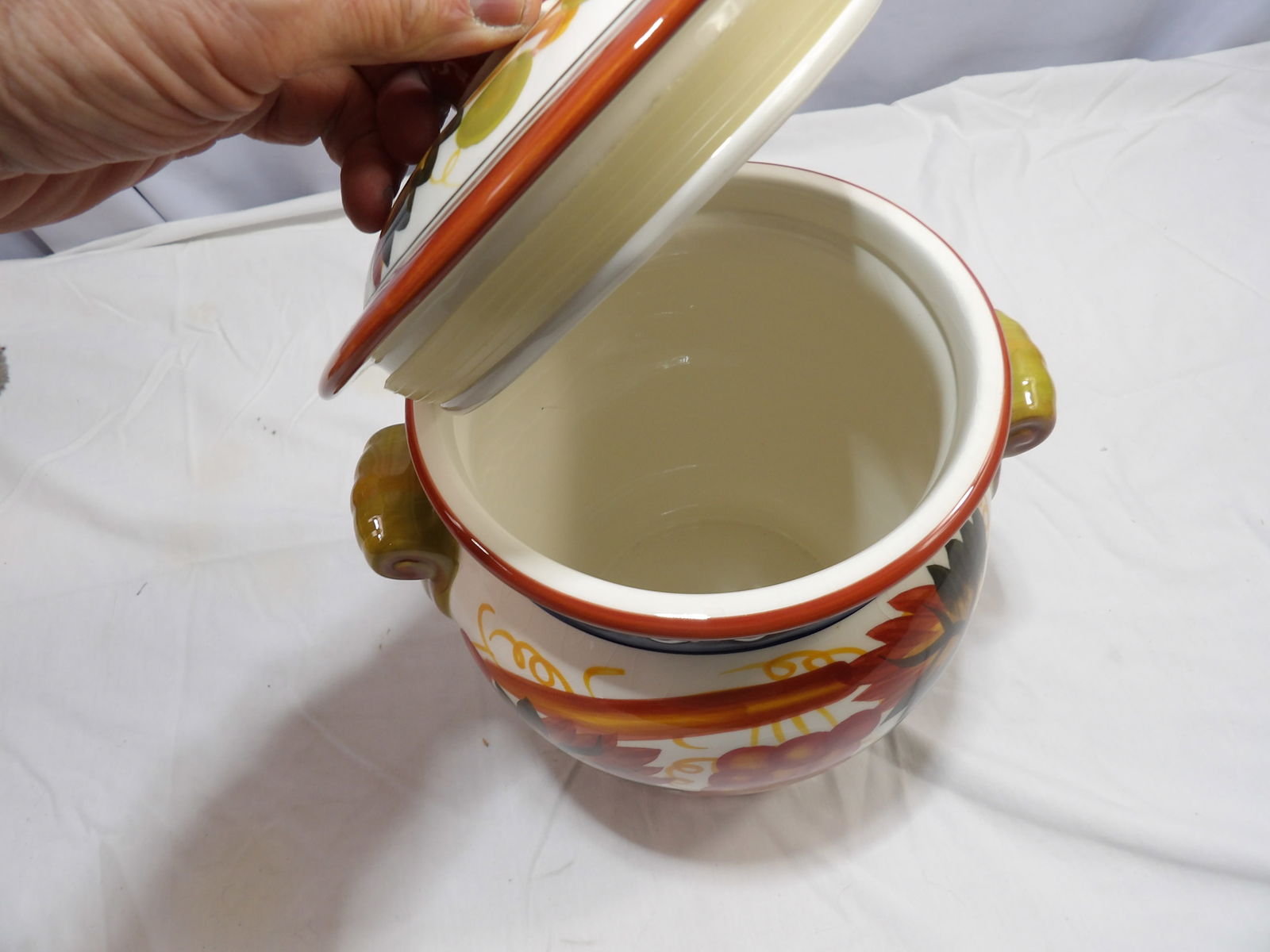 Handpainted Cookie Jar - 2