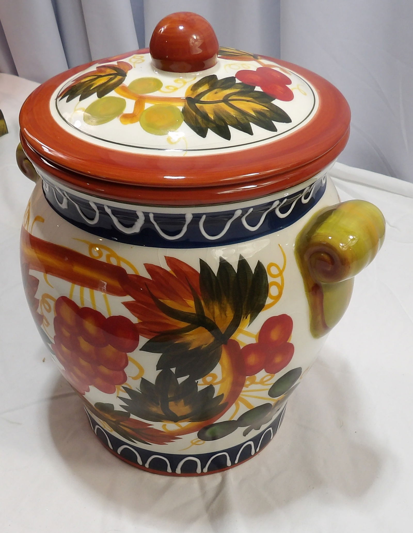 Handpainted Cookie Jar - 3