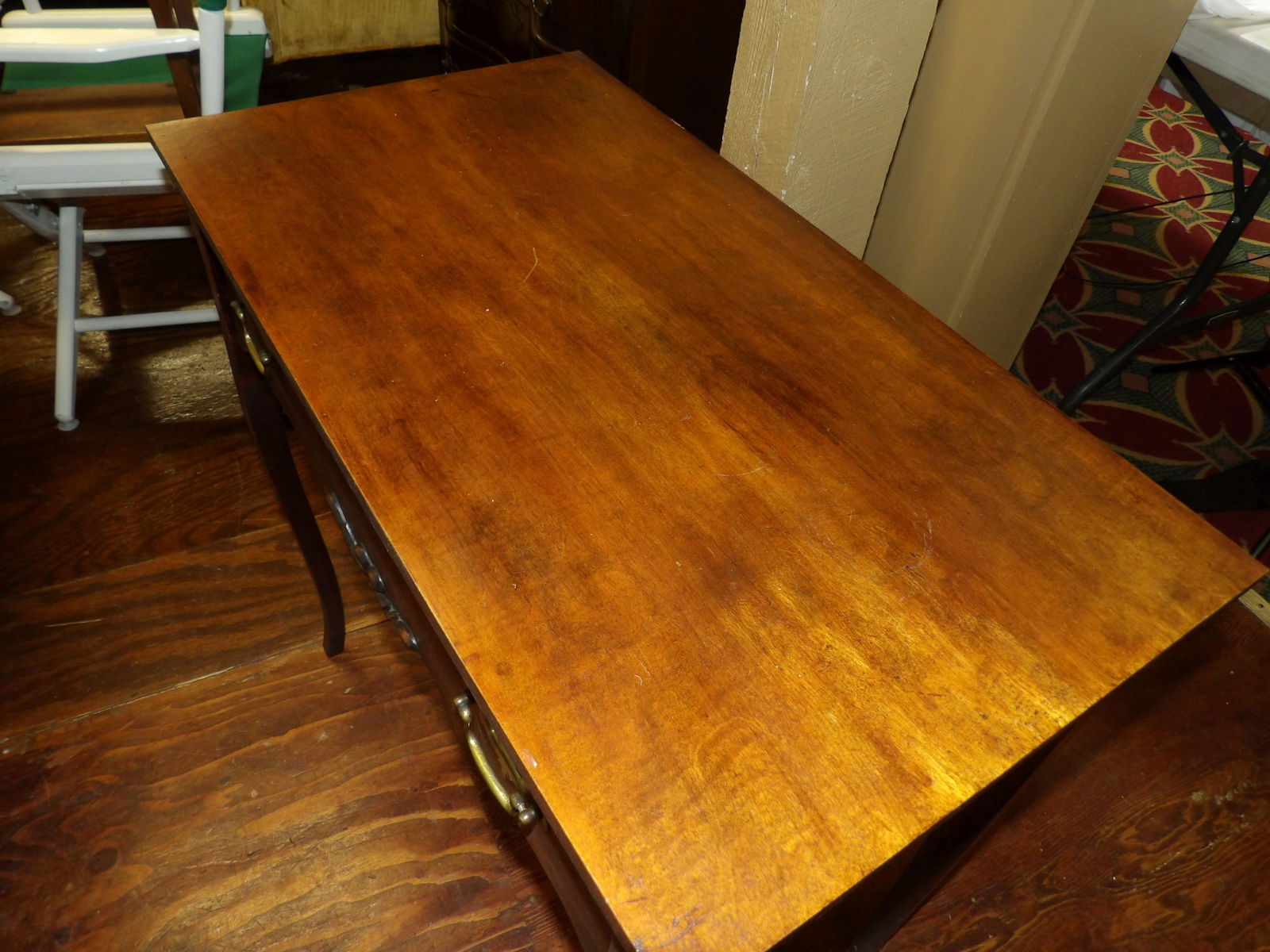 1 Drawer Walnut Stand - 2