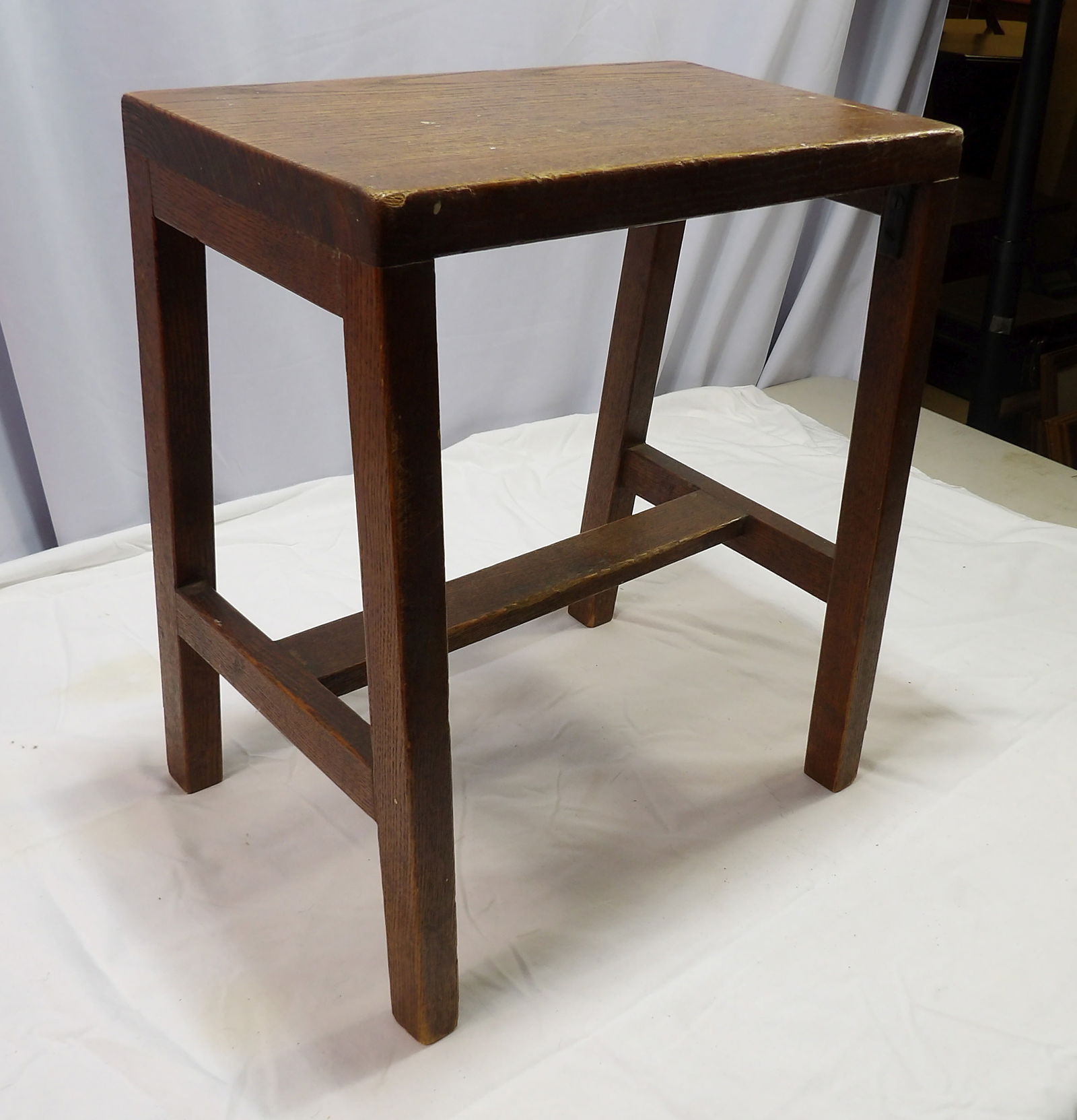 Oak Step Stool - 4
